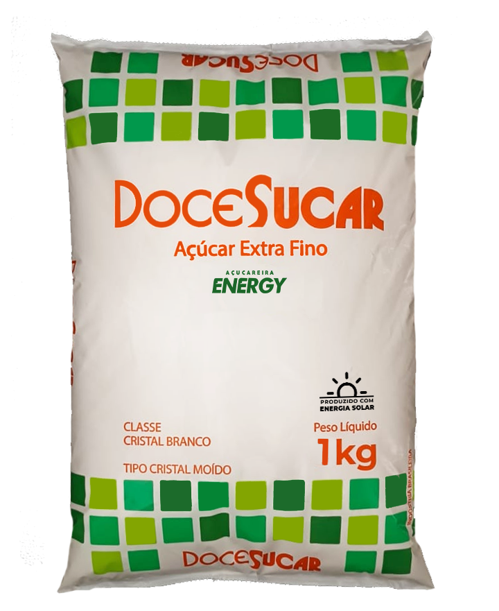Açúcar Extra Fino Docesucar 1Kg